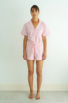 Imagen de Conjunto Pijama Corto Biarritz Rosa Bebé