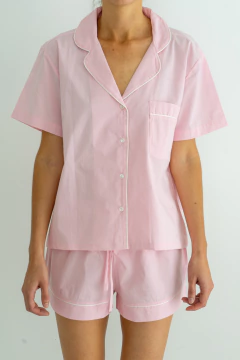 Conjunto Pijama Corto Biarritz Rosa Bebé en internet