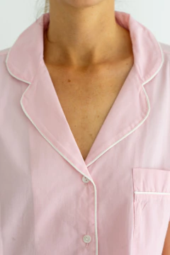Conjunto Pijama Corto Biarritz Rosa Bebé