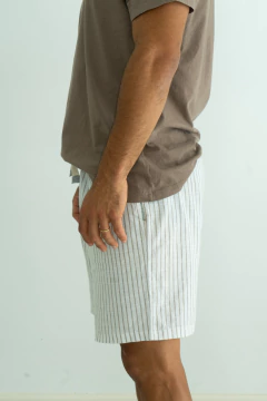 Bermuda Bosco Blanco y Beige - tienda online