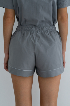 Conjunto Pijama Corto Biarritz Gris Oscuro