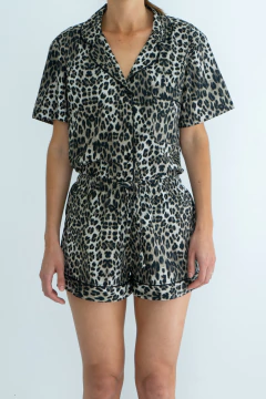 Conjunto Pijama Corto Biarritz Leopardo en internet