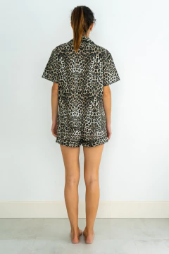 Imagen de Conjunto Pijama Corto Biarritz Leopardo