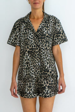 Conjunto Pijama Corto Biarritz Leopardo en internet