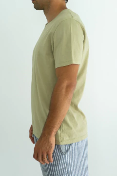 Remera Pima Hombre Verde en internet