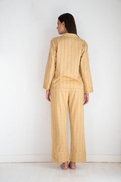 Conjunto Pijama Largo Mujer Lapopie Beige
