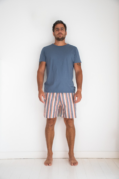 Bermuda Lino Adulto Bois