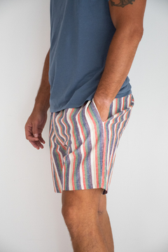 Bermuda Lino Adulto Bois - La Couture