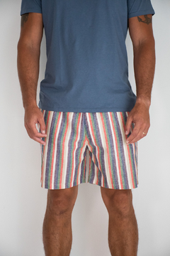 Bermuda Lino Adulto Bois - comprar online