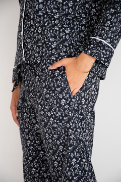 Conjunto Pijama Largo Mujer Barfleur Estampado - La Couture
