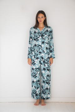 CONJUNTO PIJAMA LARGO MUJER MAYENNE AN - La Couture