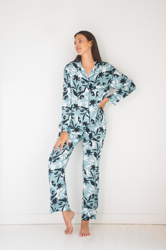 CONJUNTO PIJAMA LARGO MUJER MAYENNE AN - tienda online