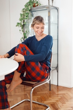 PANTALÓN ALGODÓN ADULTO BORDEAUX - UNISEX