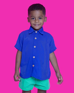 Camisa Infantil Índigo Blusão