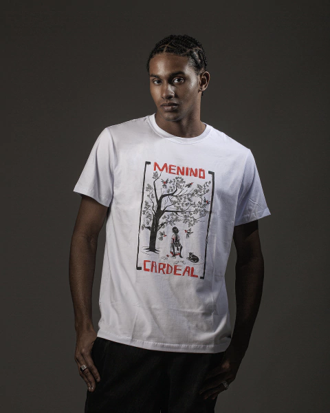 Camiseta Menino Cardeal