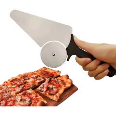 Espátula Corta Pizza acero inoxidable Crystal Rock - comprar online