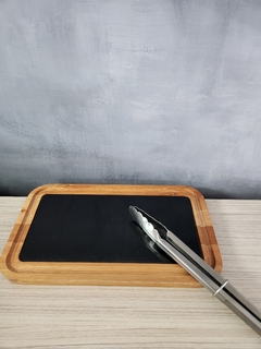 Tabla de madera con chapa 20x35 cm - tienda online
