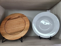 Imagen de Plato de madera x 31 cm