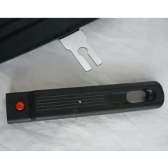 Bifera antiadherente c/mango extraible negra Carol x 26 cm - Bazar Rosemblit