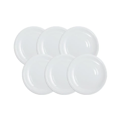 Plato Ingrediente Recta Verbano 9,5 x 9,5 cm x6 en internet