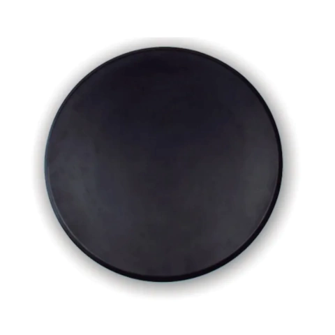 Fuente circular melamina negra x40 cm