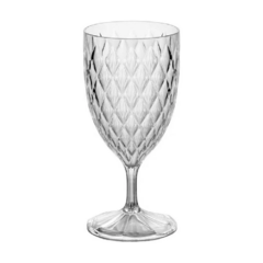 Copa Agua Labrada Glamour Acrílico x 380 cc. x 6 uni. -varios colores- - Bazar Rosemblit