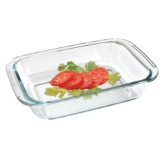 Set 3 piezas de vidrio templado rectangular - Bazar Rosemblit