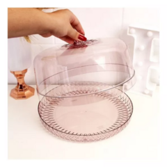 Campana Labrada con Base Glamour Acrílico 26 cm - comprar online