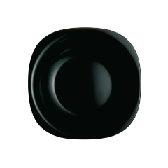 Plato postre Carine Luminarc negro x 19 cm x 6 uni - comprar online