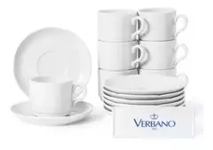Taza de café con leche con plato Provenza Verbano x 6 uni - comprar online