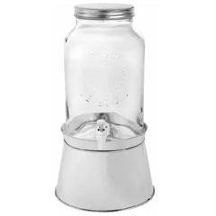 Dispenser con canilla con base metálica 5 L.