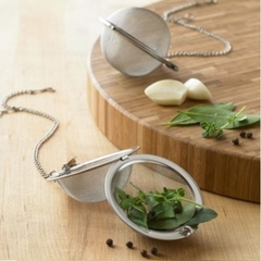 Filtro té Ball acero inoxidable con cadena - comprar online