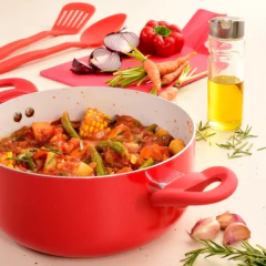 Cacerola Cerámica Carol x 24 cm -varios colores-