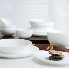 Imagen de Plato postre Diwali blanco Luminarc x 19 cm x 6 uni