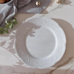 Juego de platos Mozart Verbano x 24 unidades (6 playo. 6 postre. 6 hondo. 6 compoteras) - comprar online