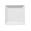 Plato postre cuadrado blanco Oxford x 20 cm x 6 uni