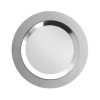 Plato playo Acero Inoxidable x 22 cm