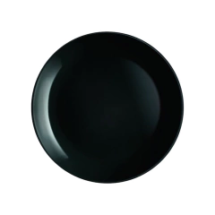 Plato postre Diwali negro Luminarc x 19 cm x 6 uni - comprar online