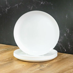 Plato postre Diwali blanco Luminarc x 19 cm x 6 uni - comprar online