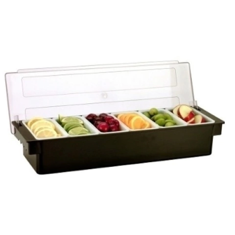 Porta condimentero con 6 divisiones