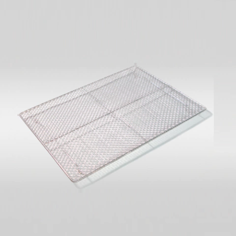 Posa tortas rectangular con patas 35x45 cm