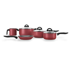 Set 5 piezas + 3 tapas antiadherente Maple Brinox - comprar online
