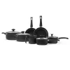 Set 7 piezas + 4 tapas antiadherente Masala Brinox