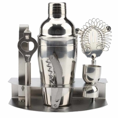 Set 6 accesorios de coctelería con base
