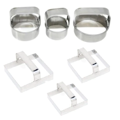 Set 6 cortantes de repostería - comprar online