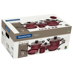 Set 6 piezas + 3 tapas Paris Tramontina - comprar online