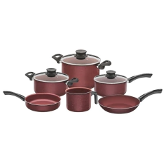 Set 6 piezas + 3 tapas Paris Tramontina