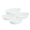 Set 4 fuentes ovaladas vidrio templado Smart Cuisine Luminarc