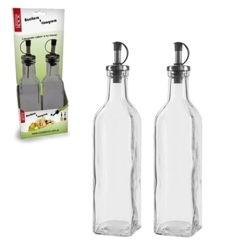 Set aceitera y vinagrera x 350 cc