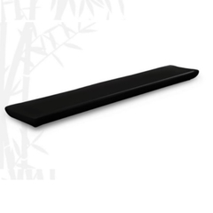 Barra sushi porcelana negra 35x6 cm